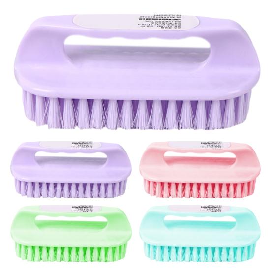 

Чистящие щетки с эргономичной ручкой Прочные жесткие нейлоновые щетинки Многоразовые компактные портативные щетки для чистки Скребок для обуви A