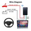 Steering Wheel Remote Control Wireless Multi-Function For Android For Car Radio DVD Multimedia Button Control