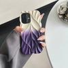 Gradient Leaf Model Phone Case For iPhone16/ 16Promax/ 16Plus/ 16Pro/ 15/ 14/ 13, Birthday Gift For Girlfriend/ Boyfriend