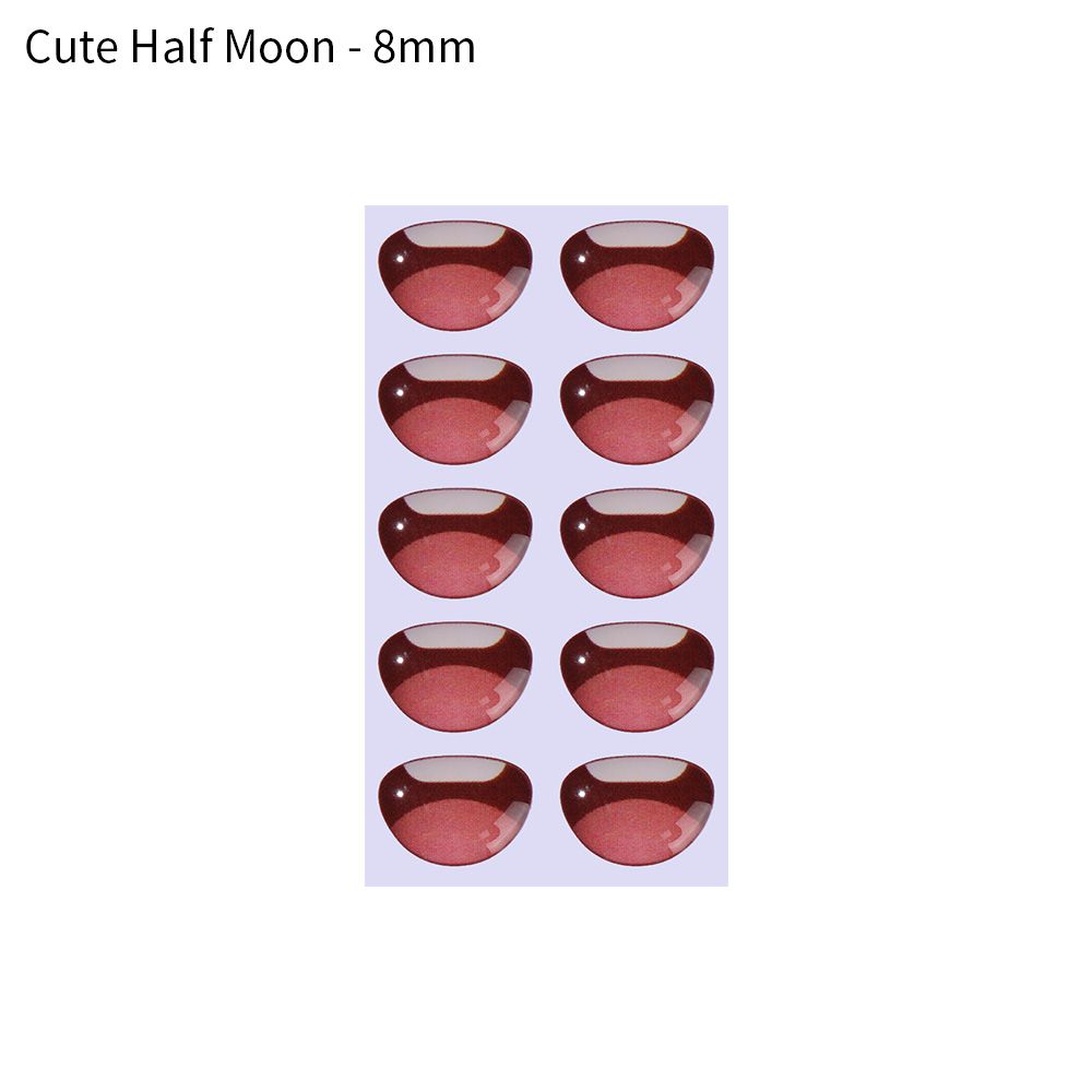 styles Decals cute MouthChips Paper Face Organ Paster Cartoon Mouth Stickers Anime Figurine Doll