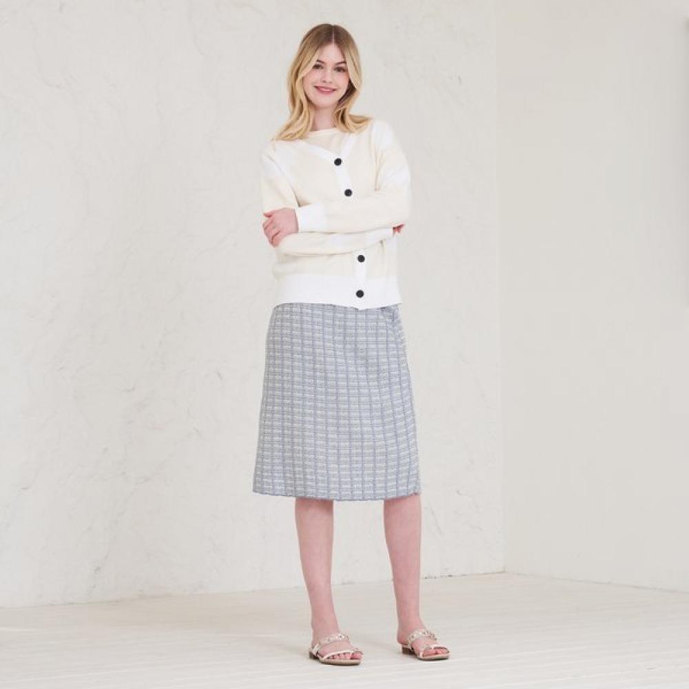 Lipbbam Organic Cotton Jacquard Cardigan Hk Lcs501 Crwh 01