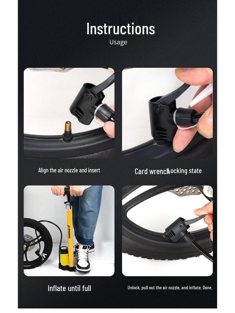 Jingding Portable Electric High-Pressure Pump for Bicycles and Cars