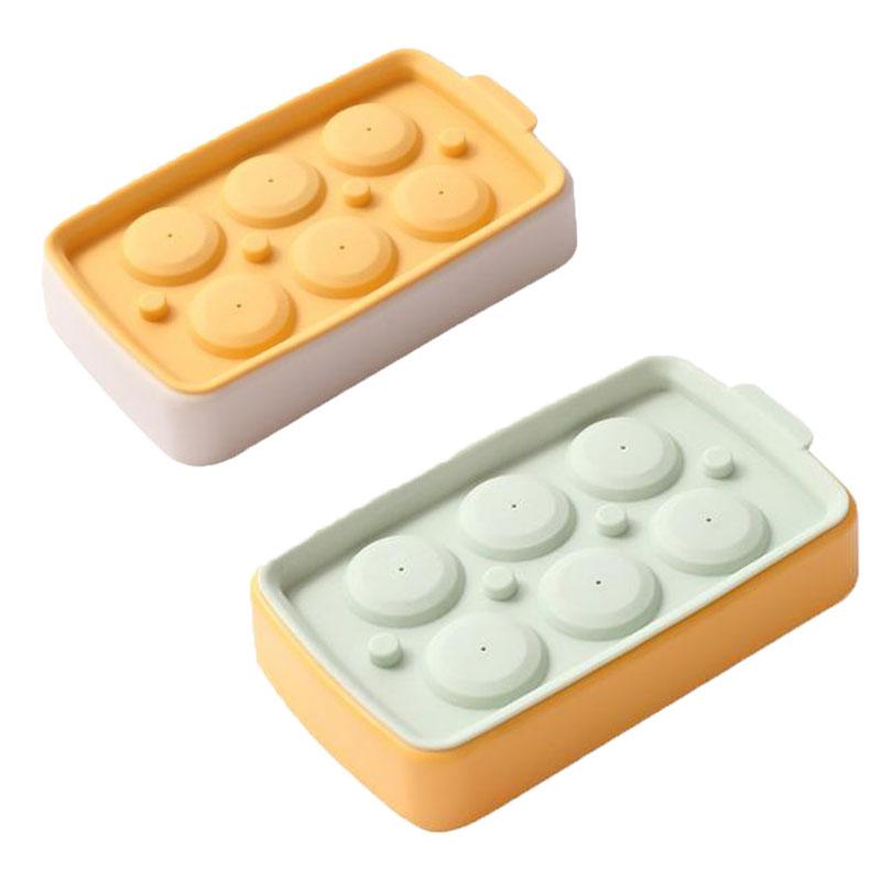 3D Round Ice Cube Tray Plastic Ice Grid Ball Ice Cube Mold Refrigerator Moulds Tools Ball Maker Bar Home Party Kitchen Tools