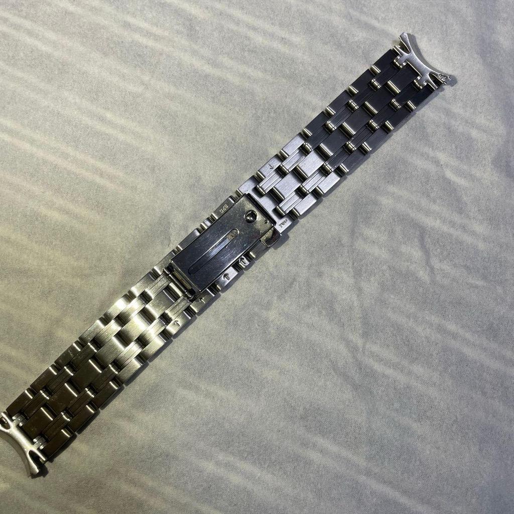Used Omega watch Seamaster belt only silver