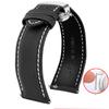 Für Mido Nylon Lederarmband Commander M021 M025 Multifort M005 Tissot CASIO Schwarz Orange TAG Heuer Nylonarmband 20mm 21mm 22mm