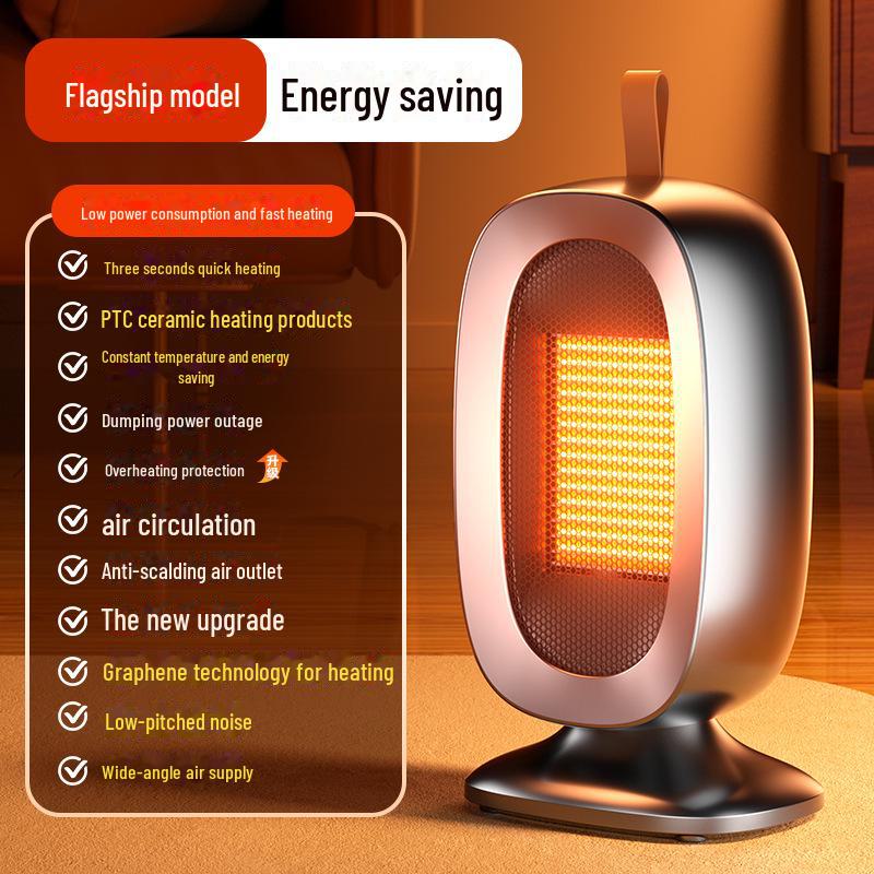 Radiateur de bureau élégant 2025: Ventilateur à Chauffage Rapide pour Maison, Bureau ou Résidence Universitaire