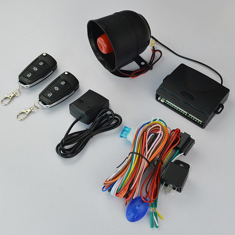 Car Auto Burglar Alarm Protection Security System Remote Control Door Lock Vehicle Keyless Entry System