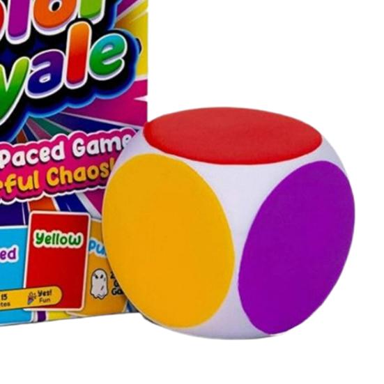 Fast-paced Card Game with Foam Ball Kids Adults Family Party Night Color Matching Game