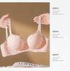 Grenzüberschreitender Damen Push-Up Nahtloser BH: Dick gepolstert, Bügellos, Seitenstütze, Anti-Hänge-Effekt zur Vergrößerung kleiner Brüste