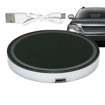 LED Cup Holder,Light Up Car Coaster, 7 Color Changing Luminous Coaster Car Luminous