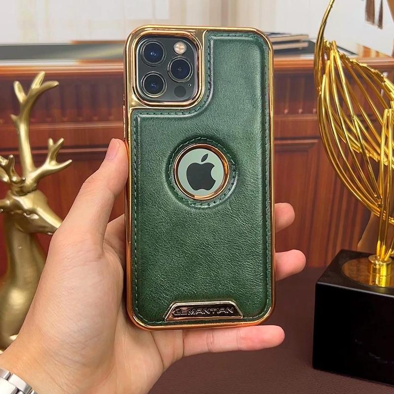 

Подходит для чехла для телефона Apple 15promax, Противоударный чехол-книжка для IPhone14, 13 Магнитное притяжение, 12 Модный и роскошный мужской кожаный чехол iPhone 12 6.1 inches