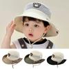 Lightweight Toddler Bucket Hat Mesh Fisherman Cap Casual Sunscreen Hat  Summer