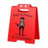 1/2/3Pcs Caution Overstimulated Desk Sign Cowboy Frog Hold On Partner I'm Overstimulated Mini Table Sign Home Office Decoration Coworkers Gag Gift