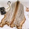 Real Shot Scarf Cotton and Linen Autumn and Winter Outer Shawl Temperament Scarf Large Size Headscarf Advanced Design Sense Women