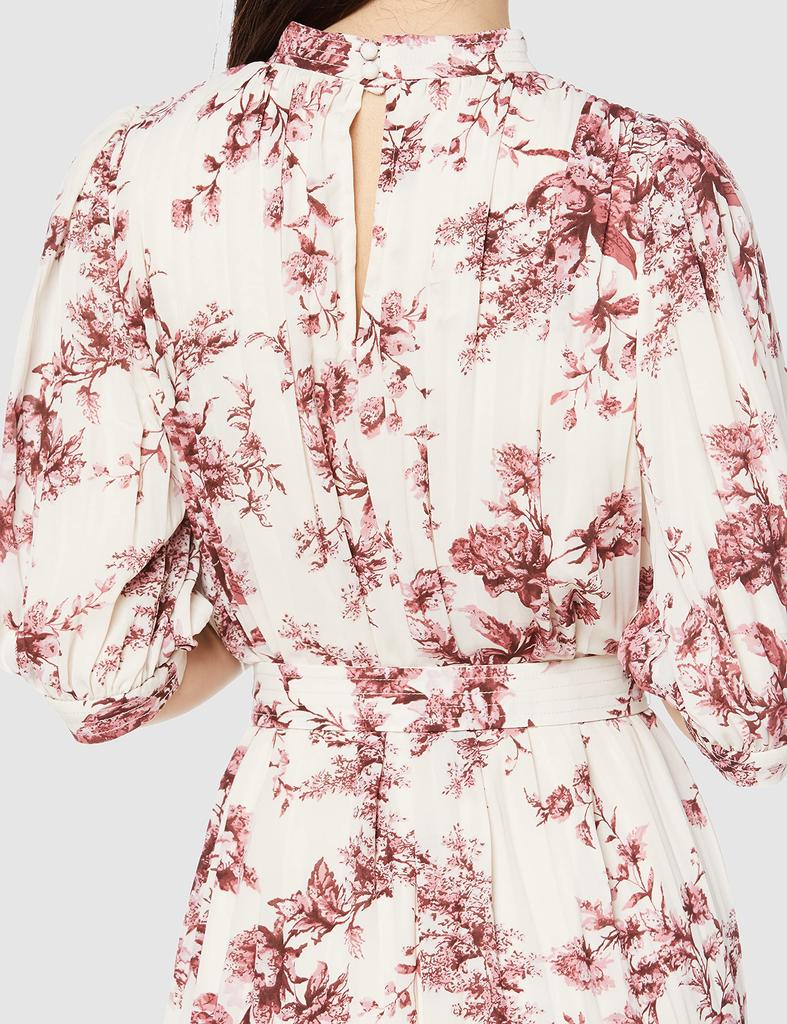 Sukienka szyfonowa w print Snidel SWFO214184 IVR 1 Damska