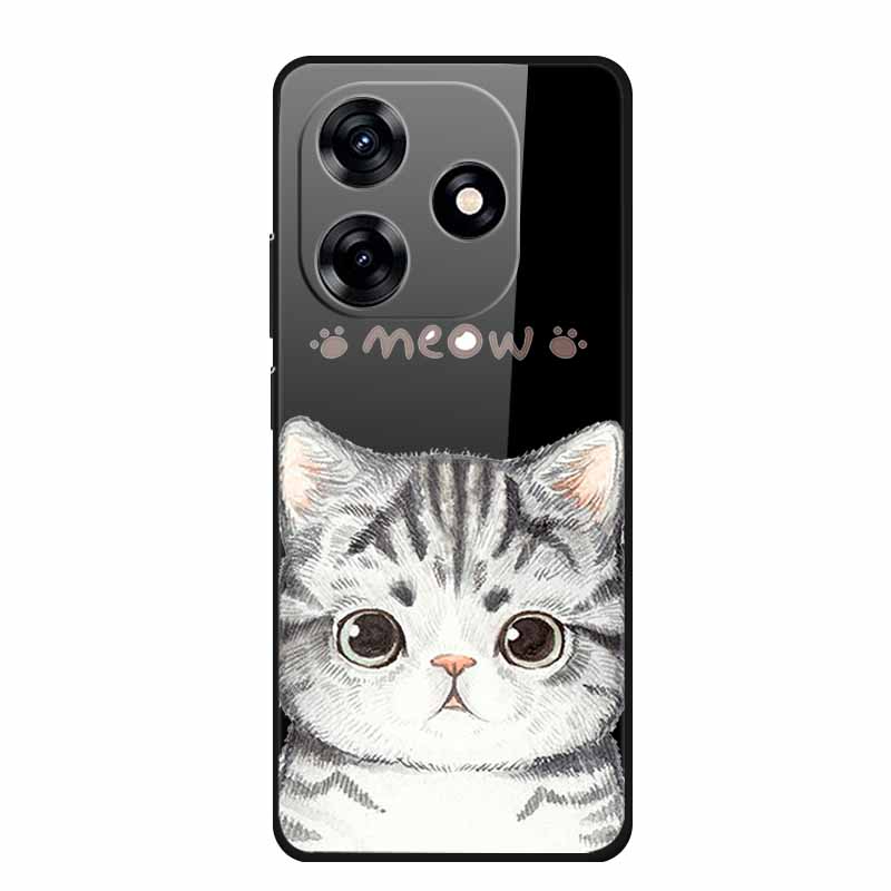 Hard Back Cover For Honor X5c Plus 2025 Case Coque Tempered Glass Case For Honor Play 10A X5C Plus Phone Case Soft TPU Bumper