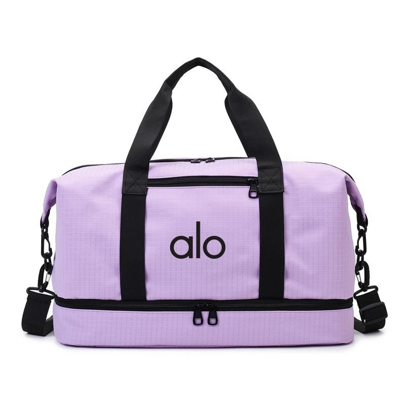 Sports and Leisure Independent Shoe Compartment Handbag for Women, Large-capacity Travel Bag, Shoulder and Crossbody Luggage Bag Alo Male