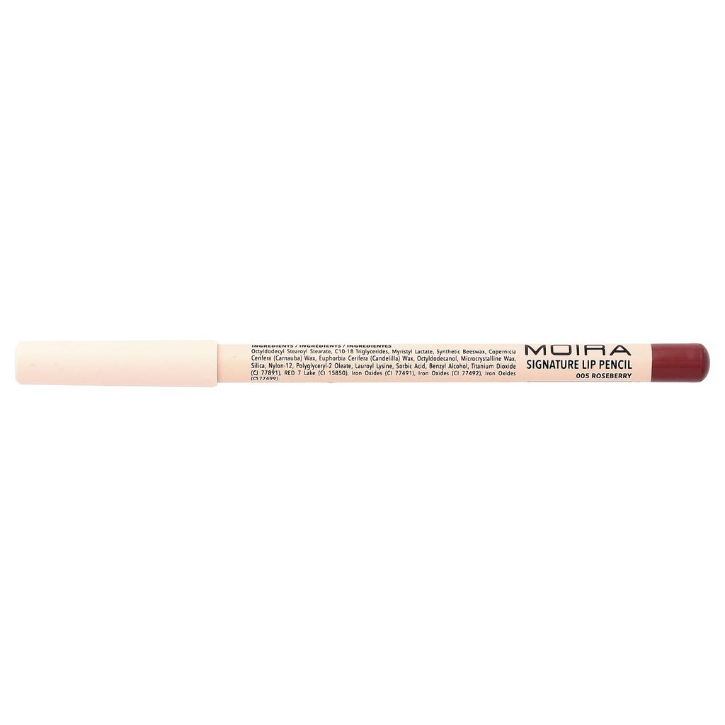Moira Beauty, Signature Lip Pencil, 005 Roseberry, 1.1g (0.04oz)