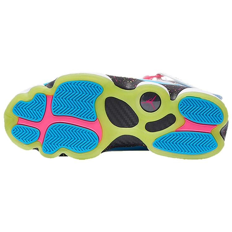 Jordan 6 Anillos Luz Blanca Azul Claro Fury Cyber CK0018-100