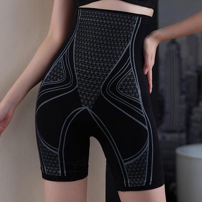 High Waist Flat Belly Panties Women Waist Trainer Boxer Hip Lift Seamless Shorts Slimming Body Shaper Abdomen Underwear