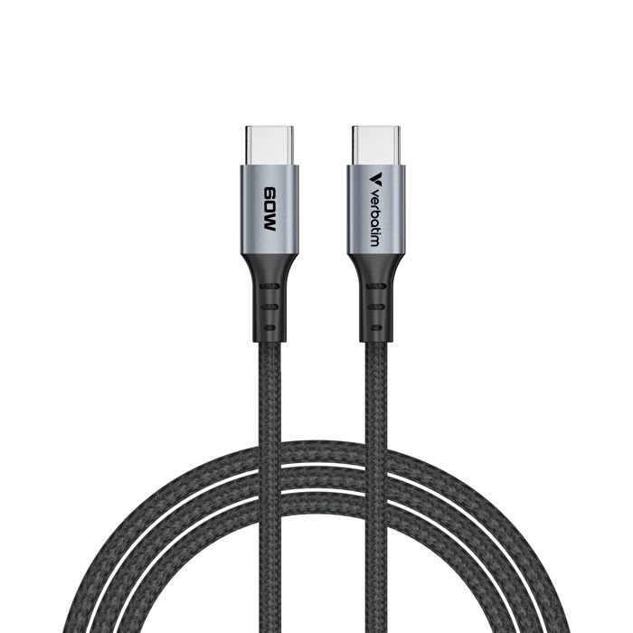 VERBATIM CABLE USB-C/ USB-C 60W