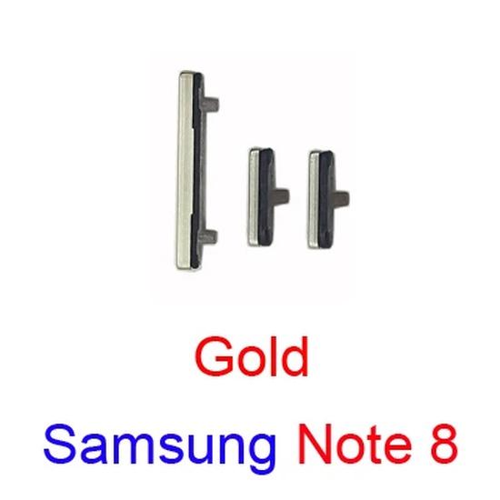 NOVO Botão Lateral de Liga/Desliga e Volume Para Samsung Galaxy Note 7 8 9 10 Plus Botão de Volume Externo + Liga/Desliga