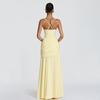 Women's European & American Slim-Fit Long-Sleeve Maxi Camisole Dress