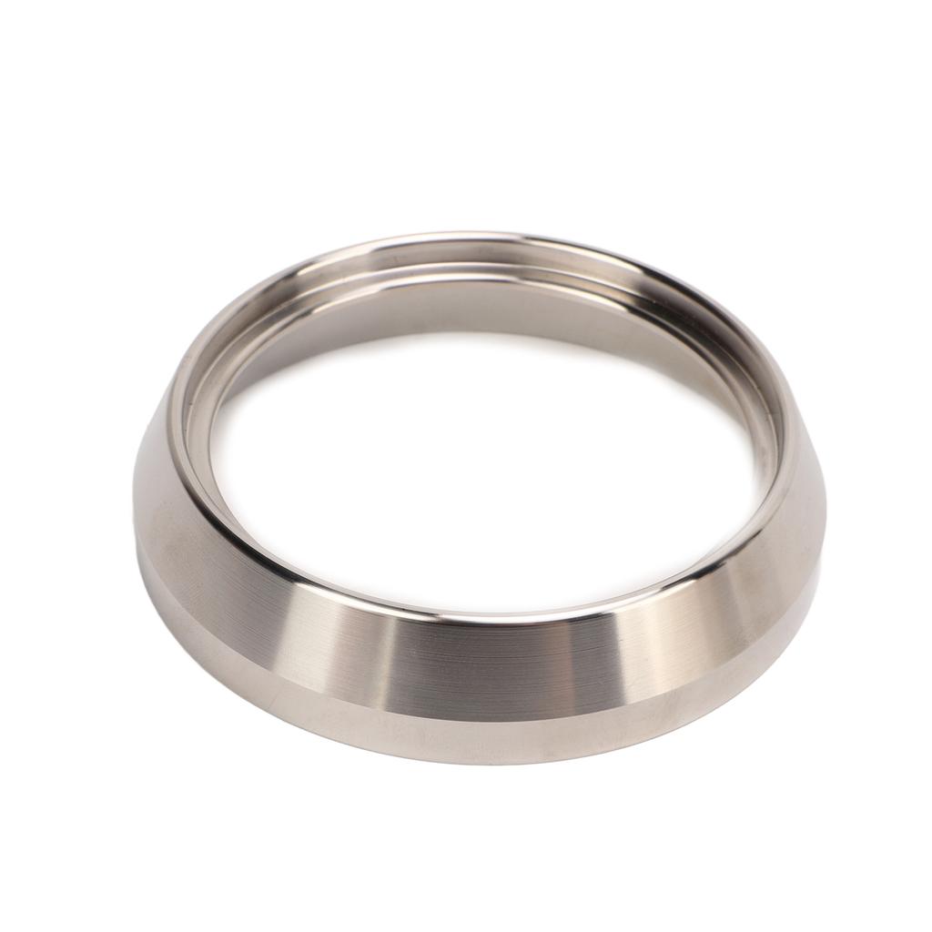 58mm Dosing Funnel Anti Flying Powder Stainless Steel Dosing Rings for Household Coffee Shop