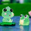 12 Cute Frog Resin Luminous Tree Elf Movie Character Garden Landscape Collection Gift Miniatures, Figurines, Decor, Bonsai, Ornaments,