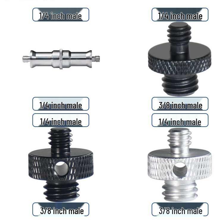 1/4 To 3/8 Tripod Quick Release Adapter for Camera
