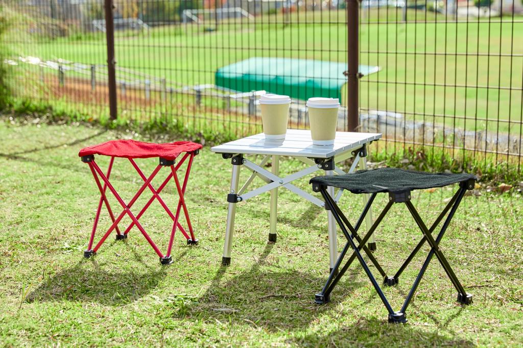 Coleman Compact Trekking Includes storage Stool, Black, 2000021982. Outdoor, camping, park, leisure, chair, portable, balcony, ottoman. case.