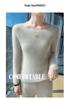 Women's 100% Cashmere One-Shoulder Slim-Fit Sweater - Long-Sleeved Fashionable Base Layer