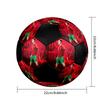Cristiano Ronaldo Fußball Größe 5 Bunt Maschinengenäht PVC Wettkampfbereit Langlebig Hoher Rückprall