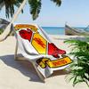 Epic MUFC Journey Print Beach Towel, Large Soft Quick Dry Towel for Beach Camping Swimming