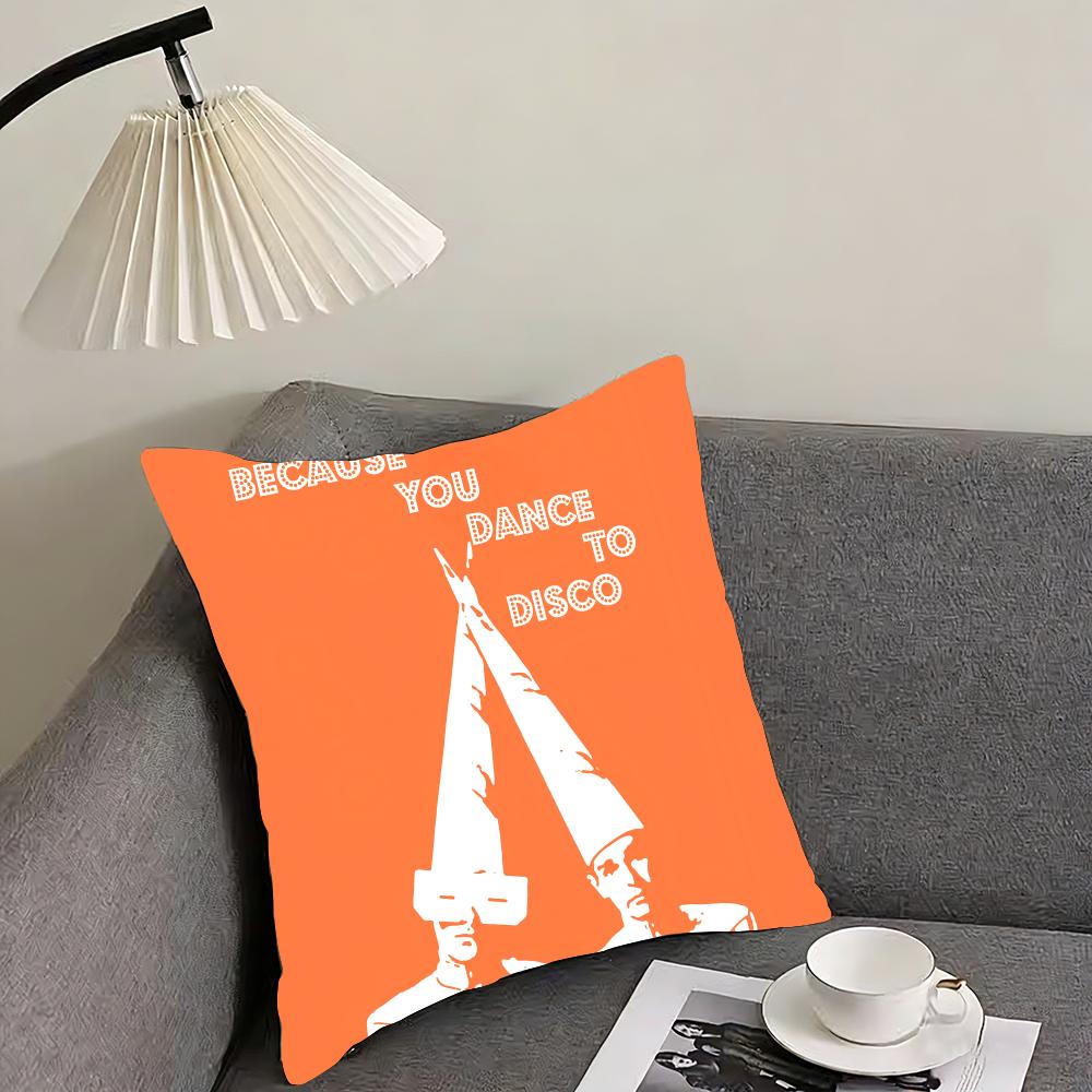 

PPet SShop Boys Cushion Cover Elegant Comfort Pillowcase Sofa Bed Doublesided Printed Invisible Zipper Home Decor 30x30cm