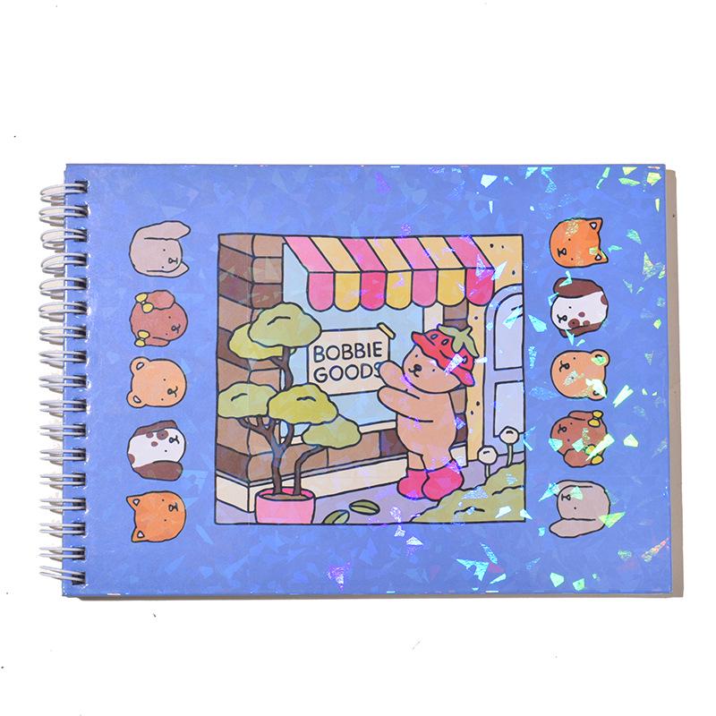 In Stock: Bobby Goodz Children’s 48-Page Doodle and Educational Coloring Hardcover Book.