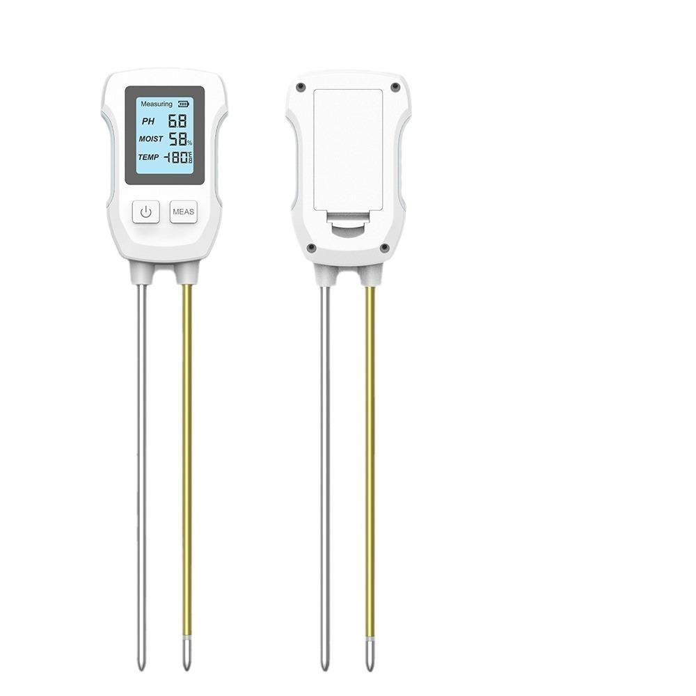 3 in 1 PH/Moisture/Temperature Meter LCD Screen Soil  Humidity Detector  For Garden Lawn Farming