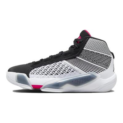 Air 38 GS Fundamental 2.0 Kids Sneakers White Siren-Red Black DZ3499-101