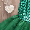 Mermaid Girls Costume Kids Dress Tail Fancy Little Swimsuit Swimwear Ariel Child