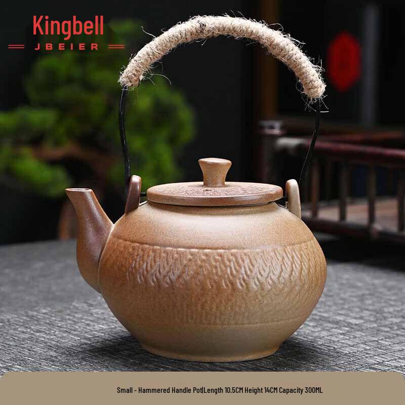 Jingbeier Clay Teapot & Warmer Set