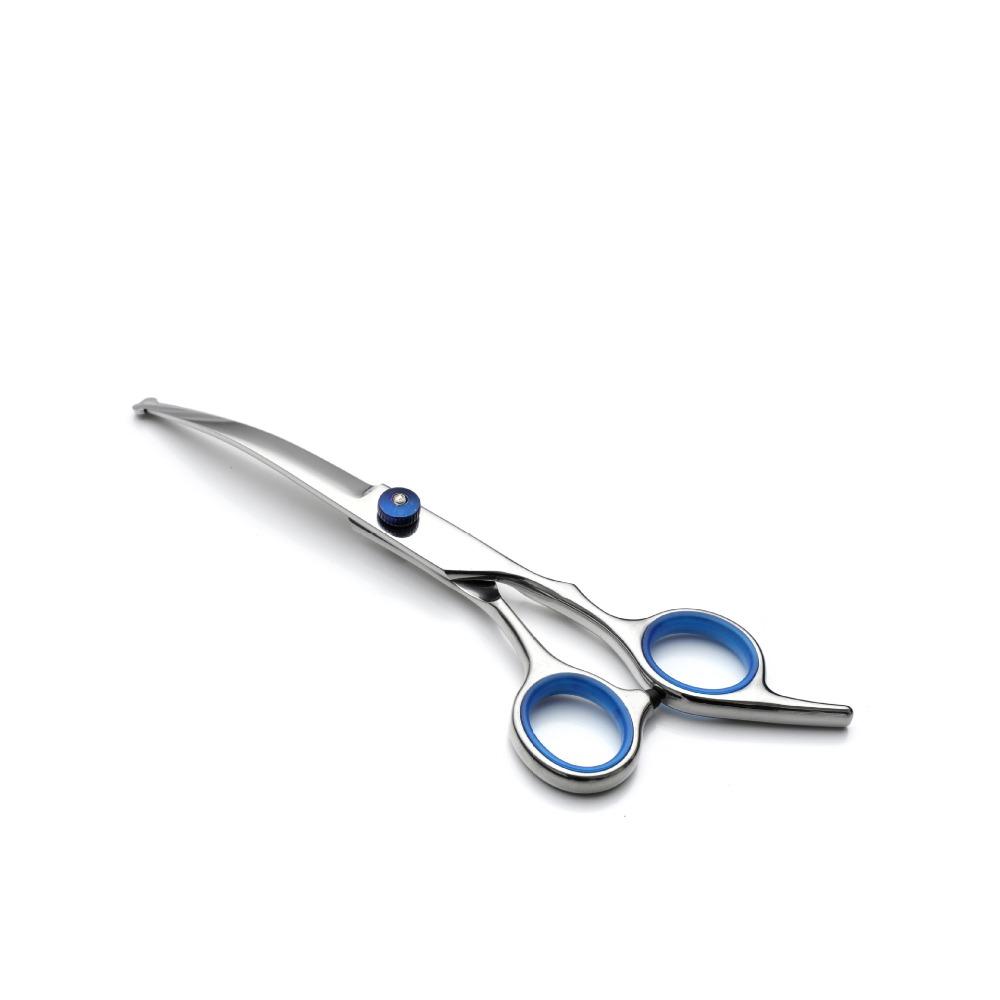 

Pet Grooming Scissors with Round Head Safe and Precise Professional-Stainless Steel Dog Hair Shears for Effortless Trimming