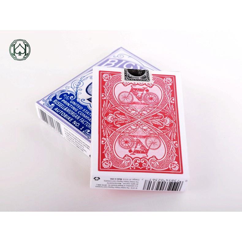 Bicycle AUTOBIKE No.1 Playing Cards Blue/Red Retro Deck Card Games Magic Tricks