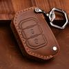 A+ Leather Car Key Case Cover for Jeep Wrangler JL JLU Rubicon Gladiator JT