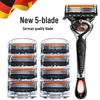 New Men's Manual Razor: Five-Layer German Technology Blades for a Smooth Shave