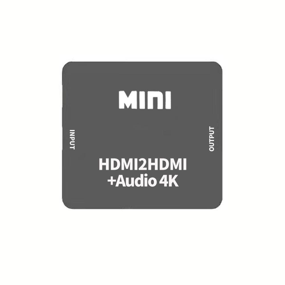 4K HDMI Audio Separator: HDMI to HDMI + Audio/SPDIF/R/L Converter