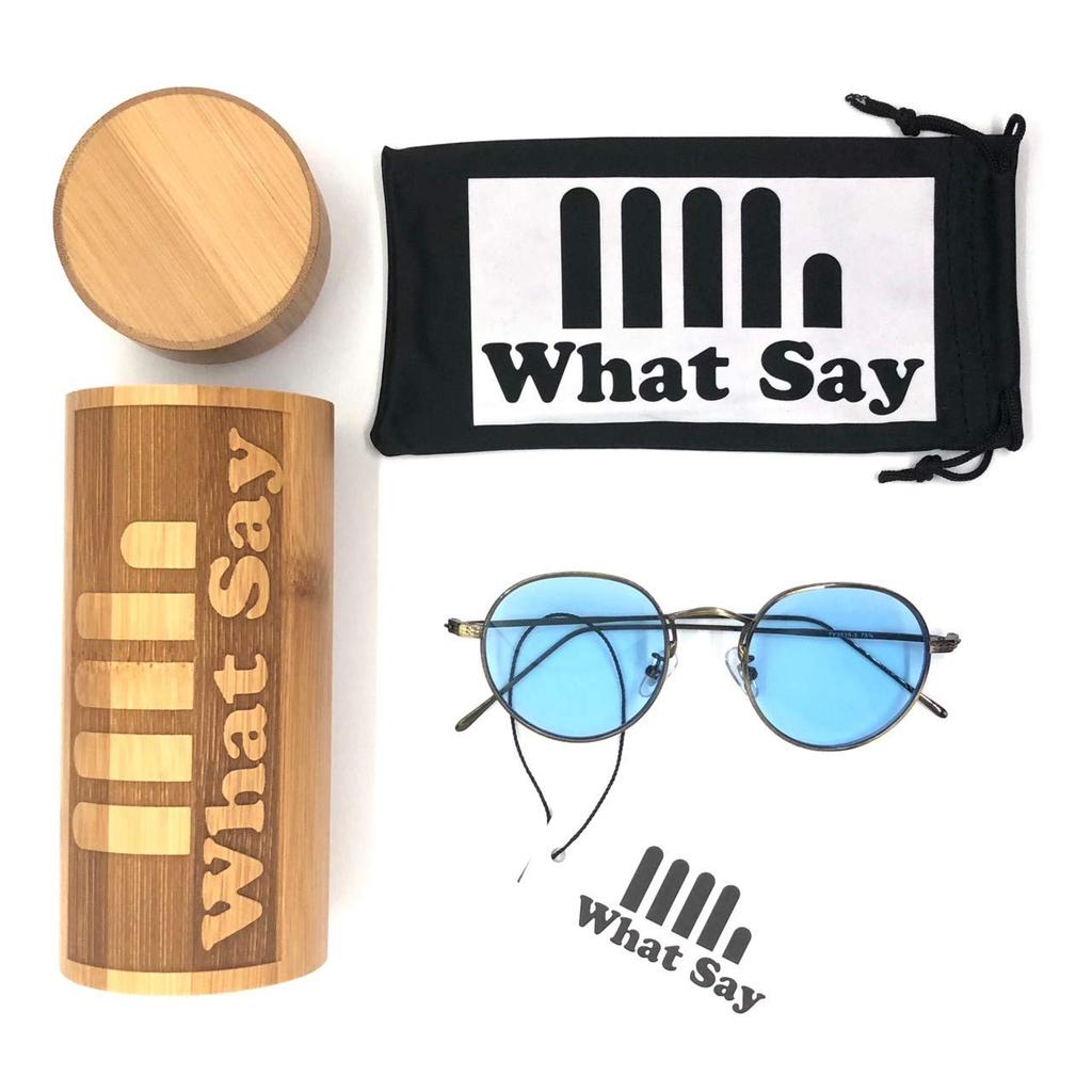 Color Lens Flat Boston Metal Frame Sunglasses Vintage Trend UV400 for Men and Women with Soft Hard Case [What Say] & (Light Green/Antique Gold)