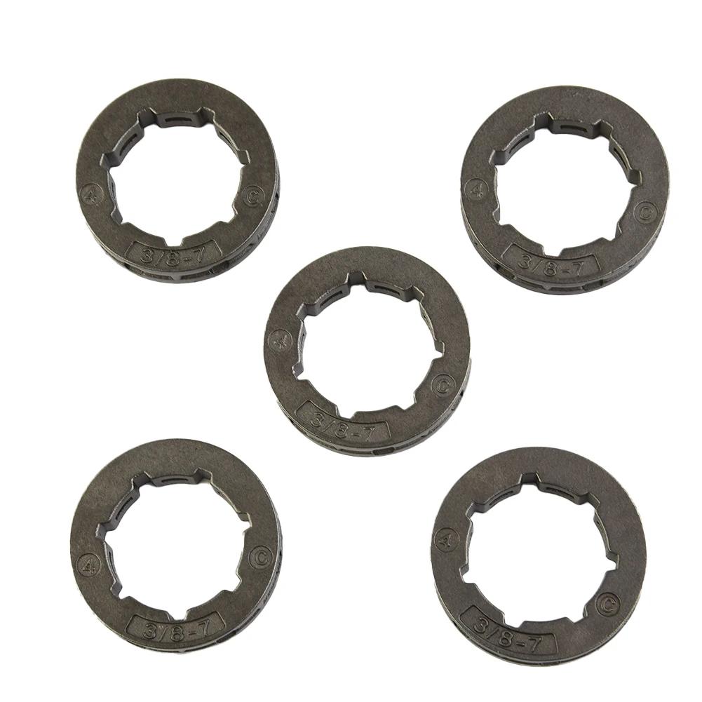 Garden Tools Rim Sprocket Outdoor Rim 3/8 7 Tooth 5pcs Chain Sprocket For Chainsaw Highly Match MS461 High Quality