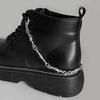 1pc Thorned Flame Cross Shoe Chain Boots & Canvas Shoes Accessories Shoe Decoration Pendant Women Fashion Party Jewelry Gifts