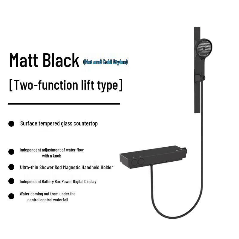 Xuan Yong Ultra-thin Magnetic Shower Set