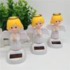 Friendly Solar Powered Shaking Head Dolls Dancing Flip Dolls Solar Swinging Angel Bobble Head Doll